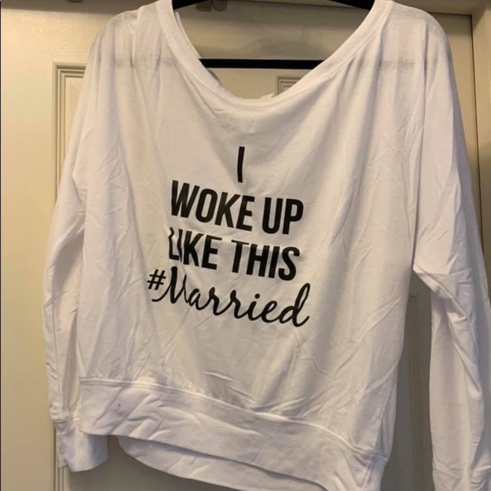 Bride Shirt “I woke up like this married”